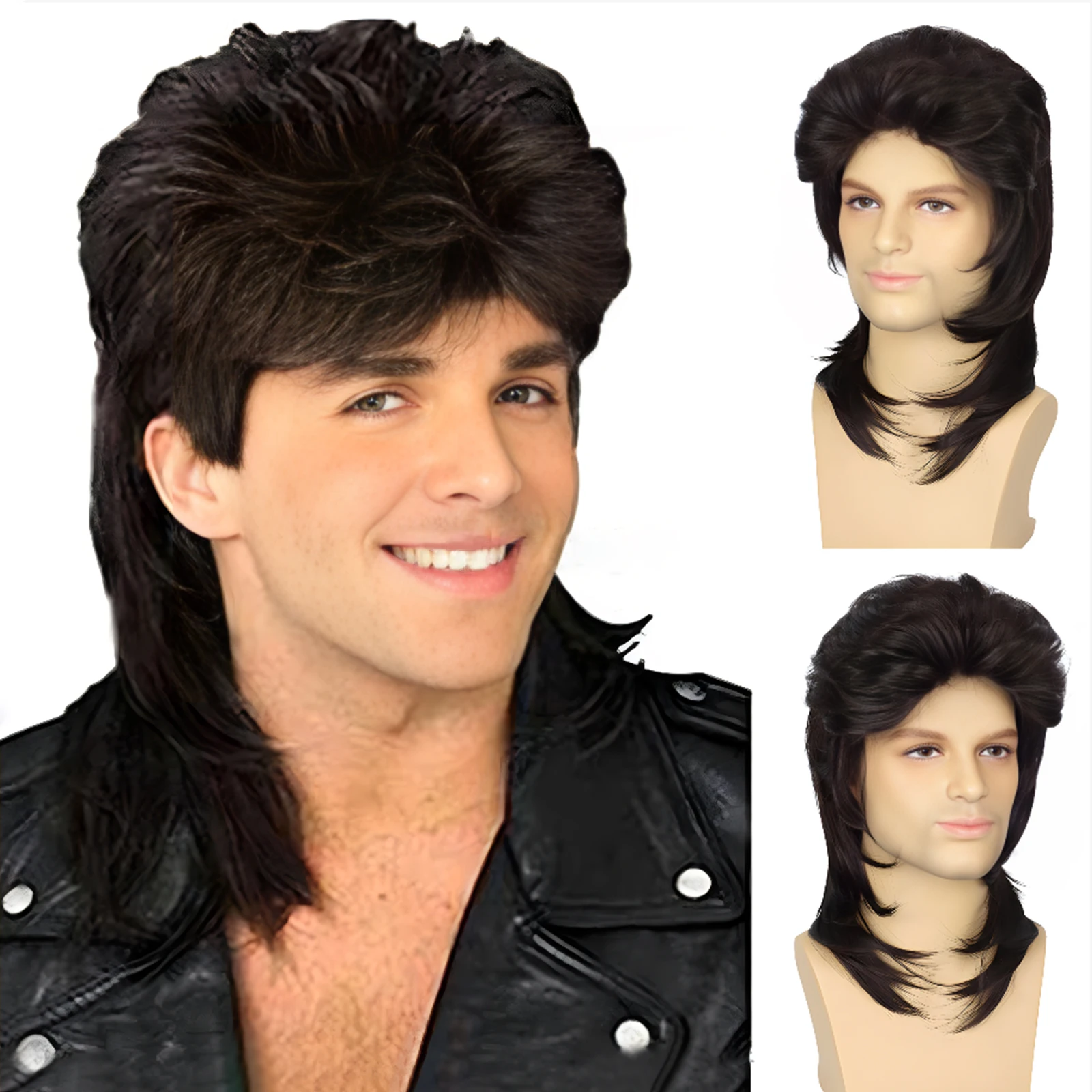 Парик Tereshar мужской из искусственных волос аксессуар для косплея искусственные