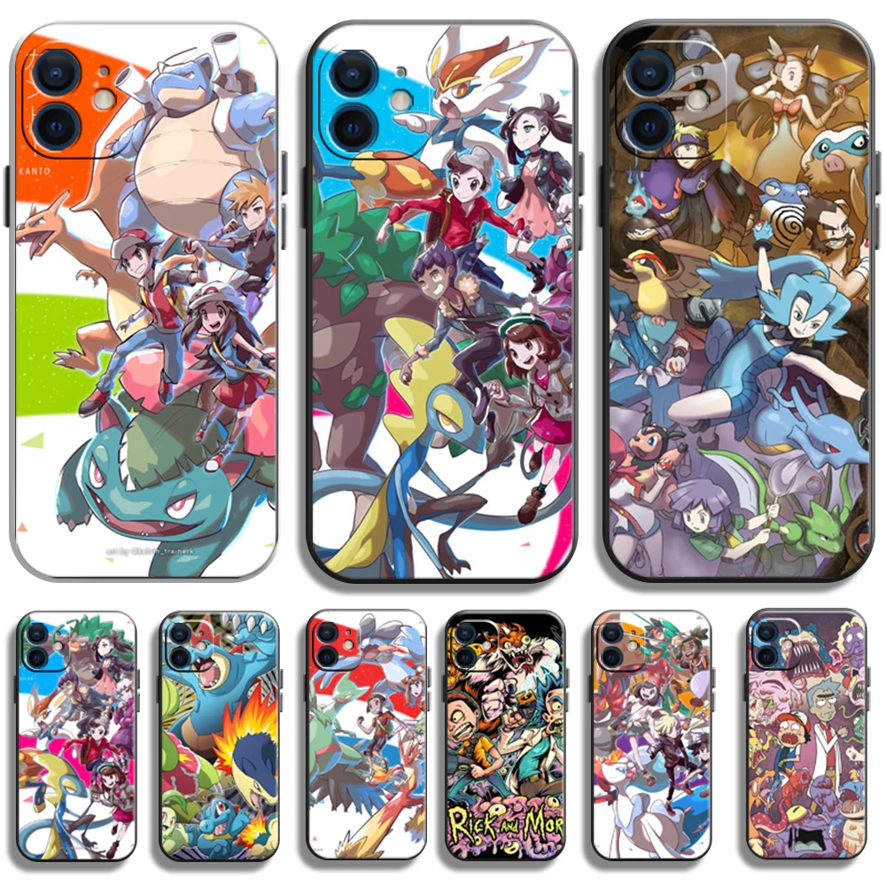 

Pokemon Japan ocket Monster Soft Silicone TPU Case For IPhone Touch iPhone 11 13 12 Pro SE 2020 6 6S 7 8 X XR XS Plus Max 2020