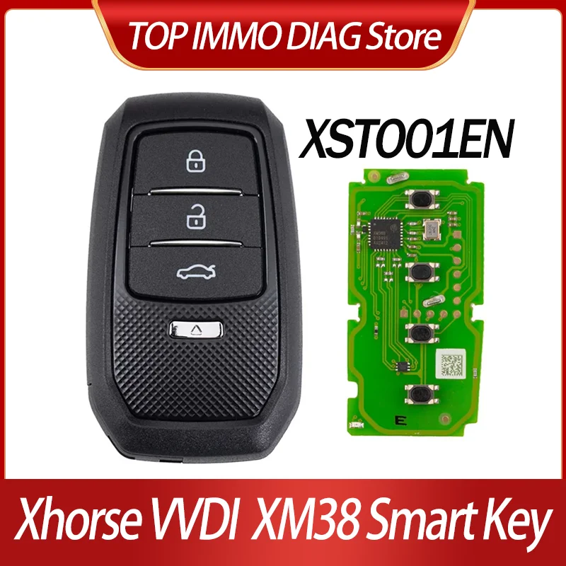 Фото Смарт-ключ Xhorse VVDI XM38 XSTO01EN XSTO03EN XSTO20EN 4D 8A 4A (при полной утере ключей), добавление ключа, VVDI Mini Key Tool, Max Key Tool Plus, VVDI2 №2