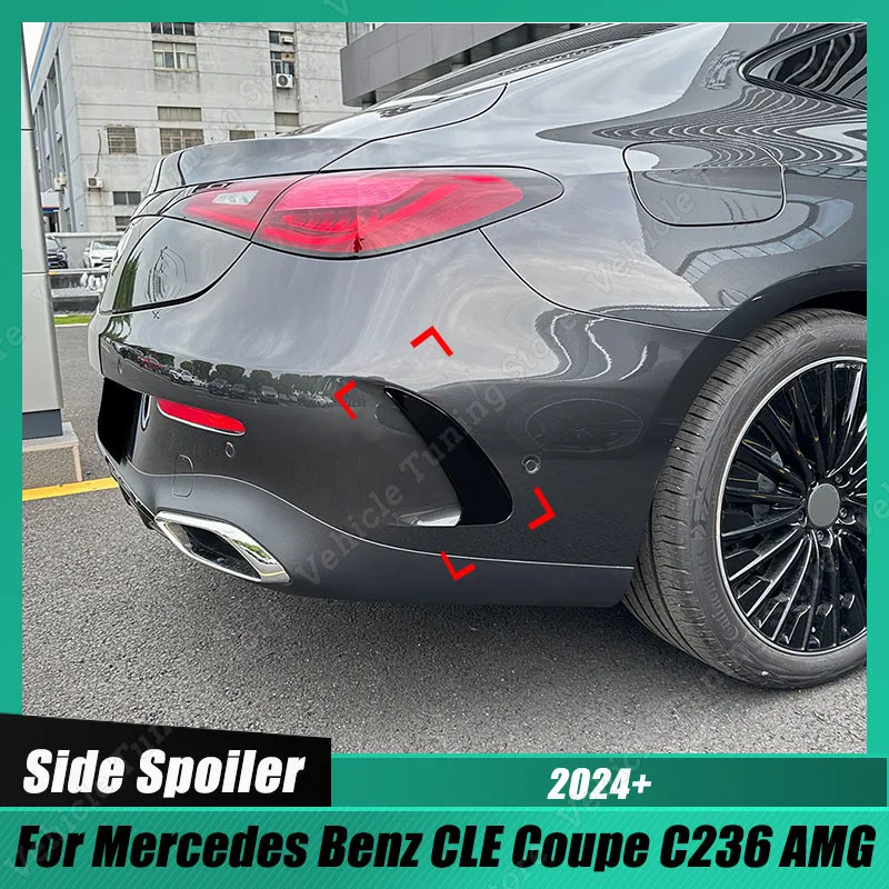 Задний бампер для Mercedes Benz Coupe C236 2024 + AMG