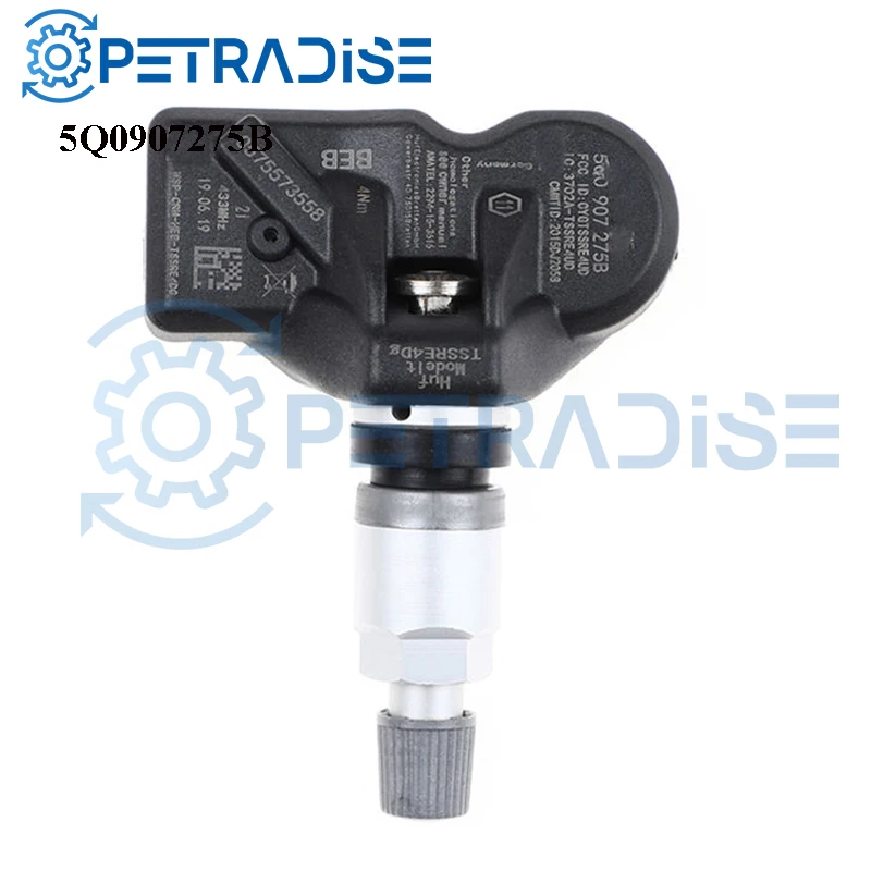Новый датчик давления в шинах TPMS 433 МГц для Audi A3 VW Beetle Golf Skoda Kodiaq Bentley Porsche Mclaren