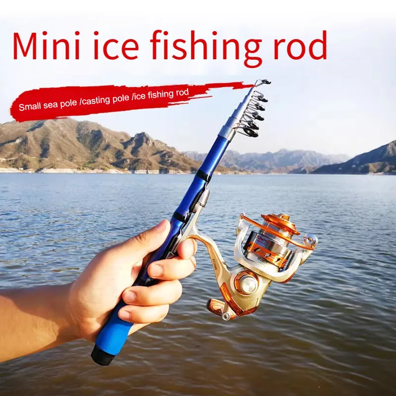 

1/1.2/1.5/1.7/1.9/2.1/2.3m Telescopic Fishing Rods Super Hard Carbon Steel Rivers Lakes Fishing Rod Portable Sea Pole Equipment