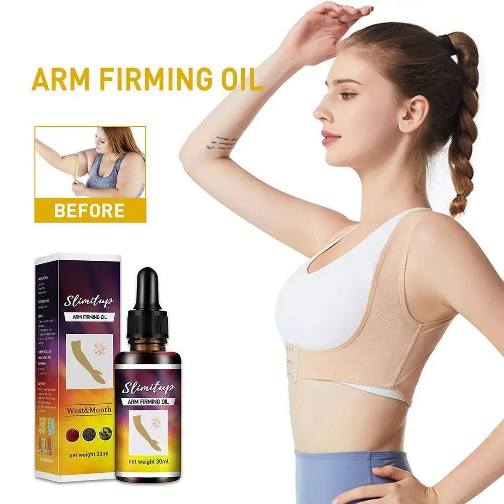 

30ml Slimming Sculpting Essential Oil Fat Vest Line Reduce Strengthening Massage Essential Oil For Upper Arms Belly Thighs