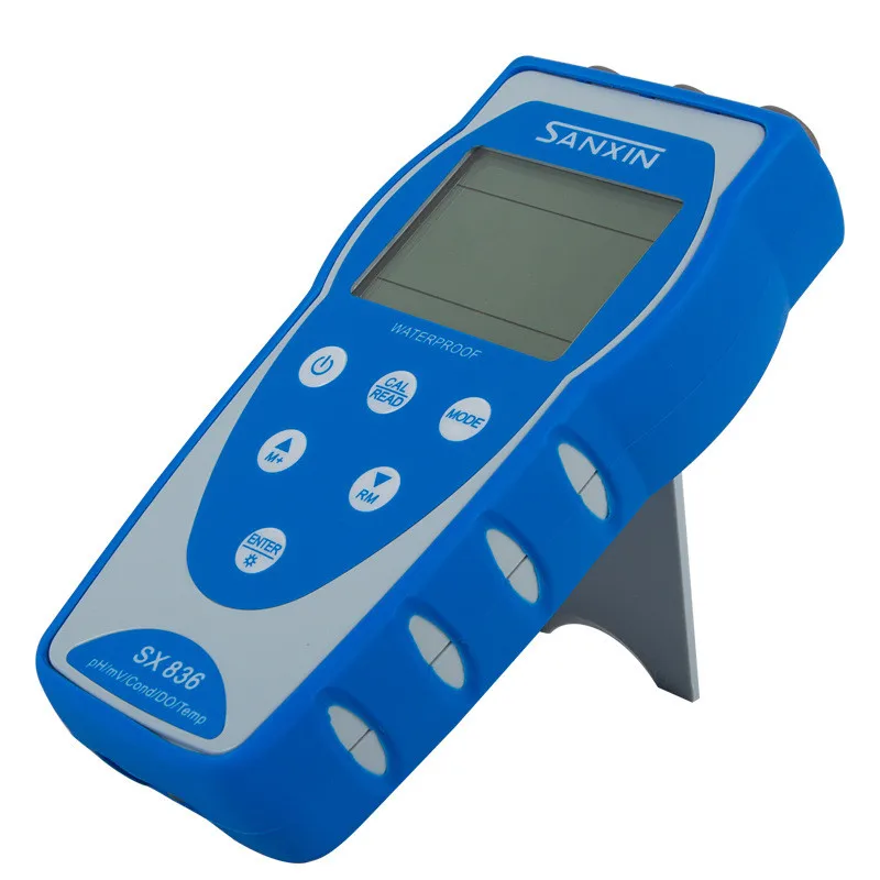 Портативный измеритель pH проводимости и растворенного кислорода Shanghai Sanxin SX836