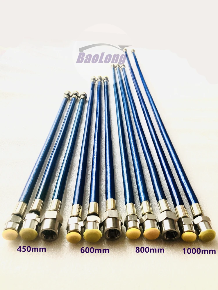 2500 бар дизельная масляная трубка высокого давления для испытательного стенда Common Rail 45 см, 60 см, 80 см, 100 см, топливная трубка, часть Common Rail