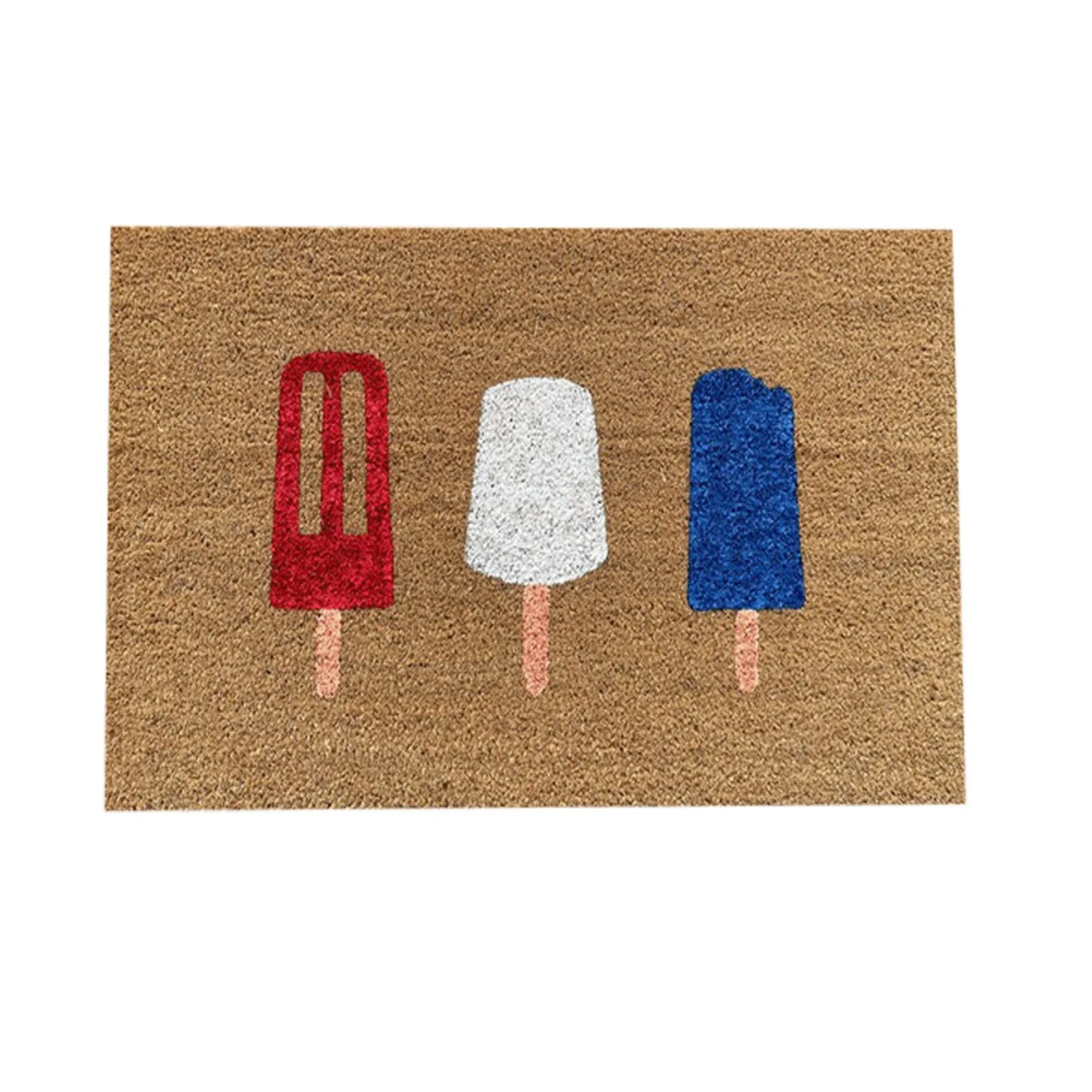 

Popsicle Summer Decorative Doormat 16 X 24 Inches Summer Holiday Doormat Non Slip Washable Seasonal Doormat Indoor And Outdoor