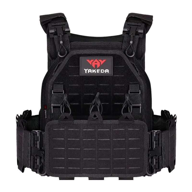 YAKEDA New Arrival Light Weight Quick Release Laser Cutting SWAT Combat 1000D Molle Chaleco Tactico Military Tactical Vest