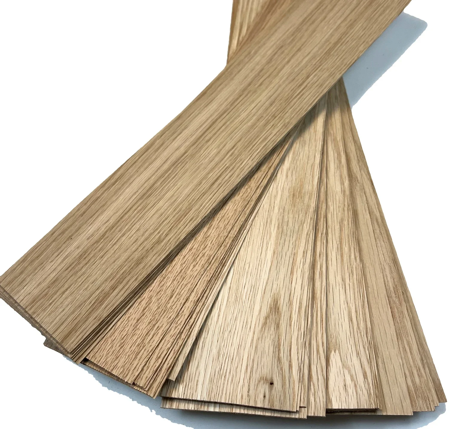 10 шт./партия L:480x90x1 мм натуральный белый дуб тонкие деревянные листы чипы сделай