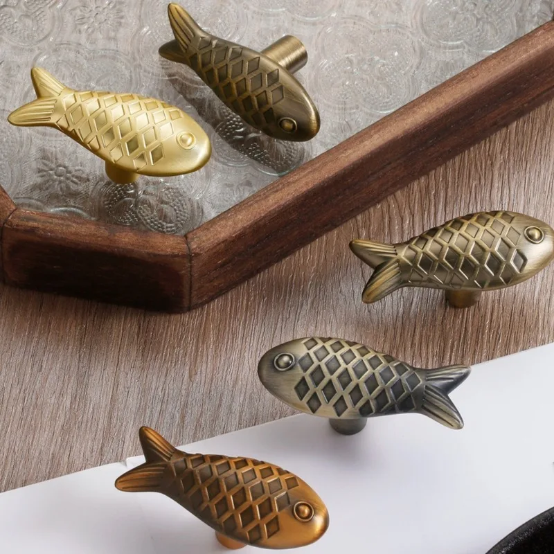 Фото Ручка для шкафа Koi, одинарная маленькая ручка Jinyu для дверцы гардероба №1