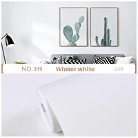 self adhesive wallpaper decorative vinyl matt white adhesive paper for livingroom furniture wall kitchen cabinets decoration pvc