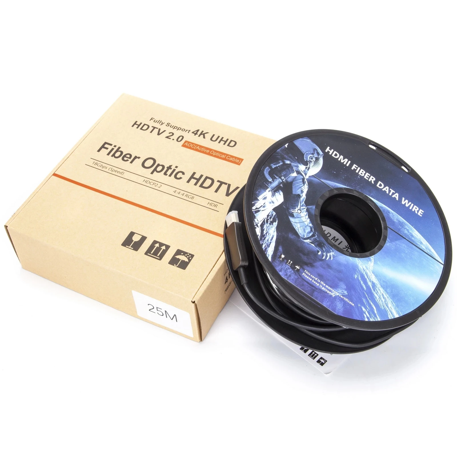 

HDMI optical Cable 2.0 Optical Fiber HDMI 4K 60Hz 18Gbps 5m 10m 15m 20m 30m 50m support HDR UHD 4K for HDR TV LCD Laptop PS4