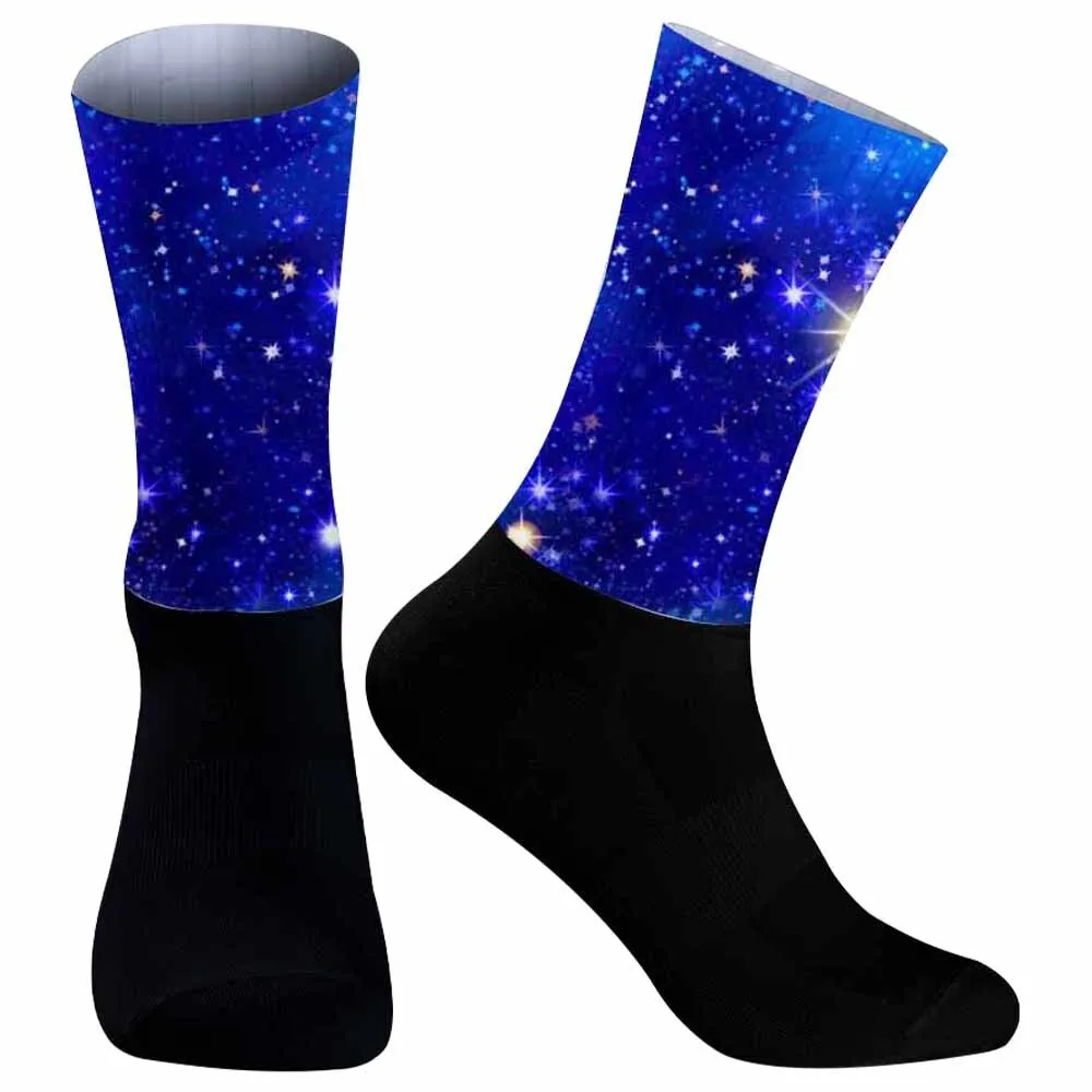 Летние крутые дышащие носки нескользящие силиконовые профессиональные гоночные