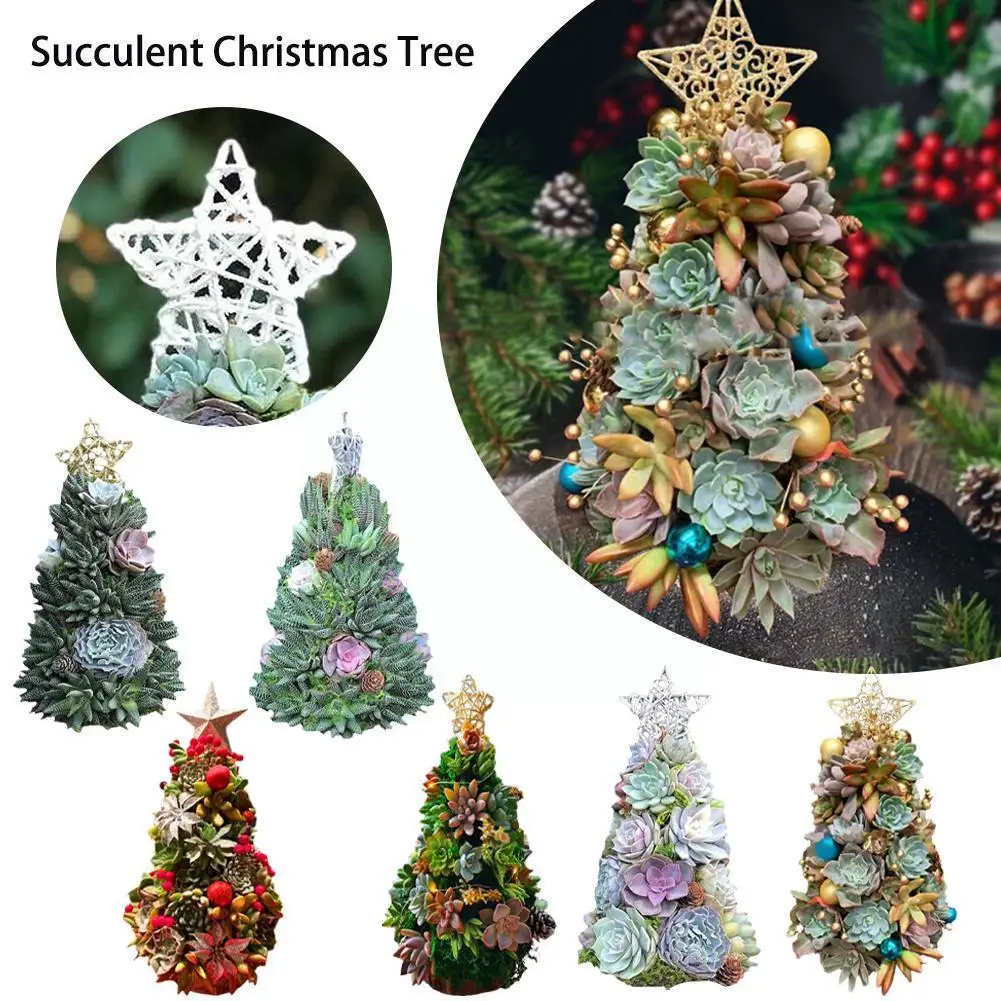 

1 Pc Xmas Decor Resin Tree Christmas Tree Decorations Desktop Ornament Miniature Tree Small Tree Model For Christmas Decor N4p9