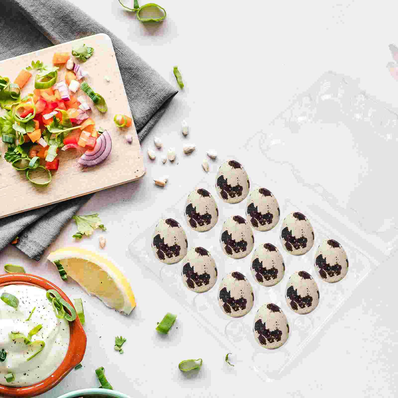 50 шт. поднос для перепелиных яиц тарелка хранения одноразовый контейнер