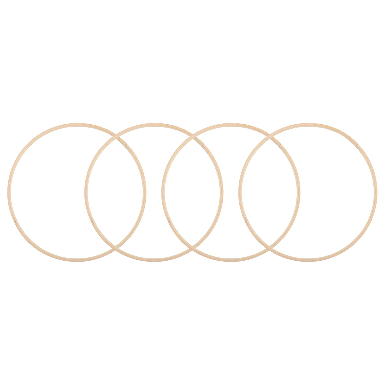 

Hoop Embroidery Hoops Wreath Rings Frame Diy Cross Catcher Circle Making Dream Wooden Inch Crafts Round Stitching Wood Macrame