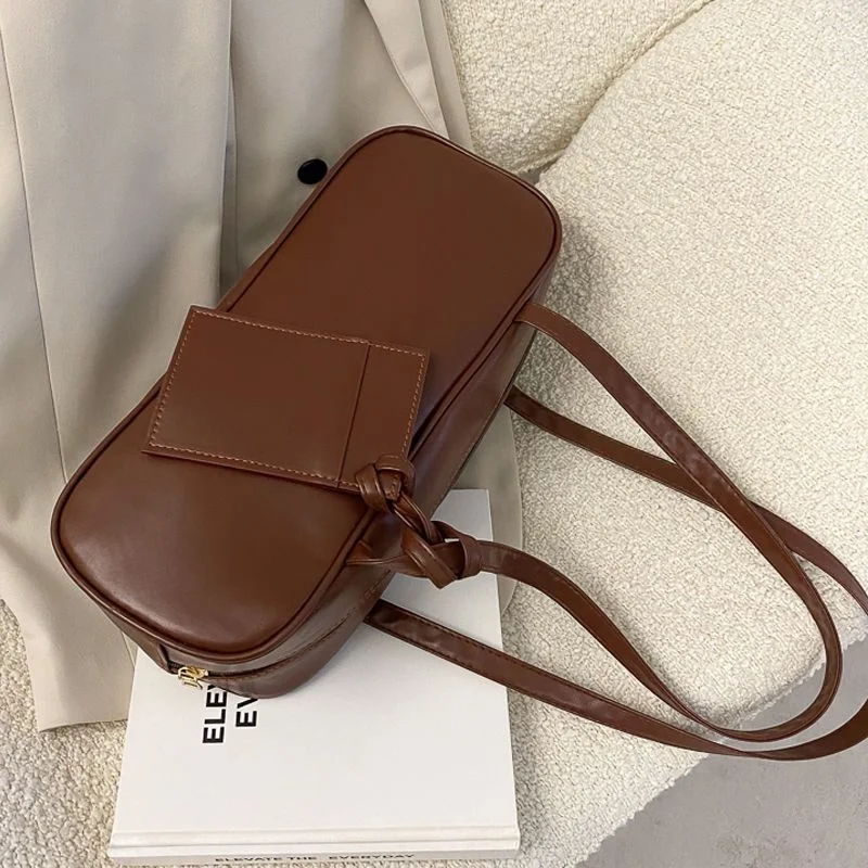 

High Sense Women's Bag 2023 New Fashion All-Match Shoulder Underarm Bag Internet Celebrity Special-Interest Design Handbag