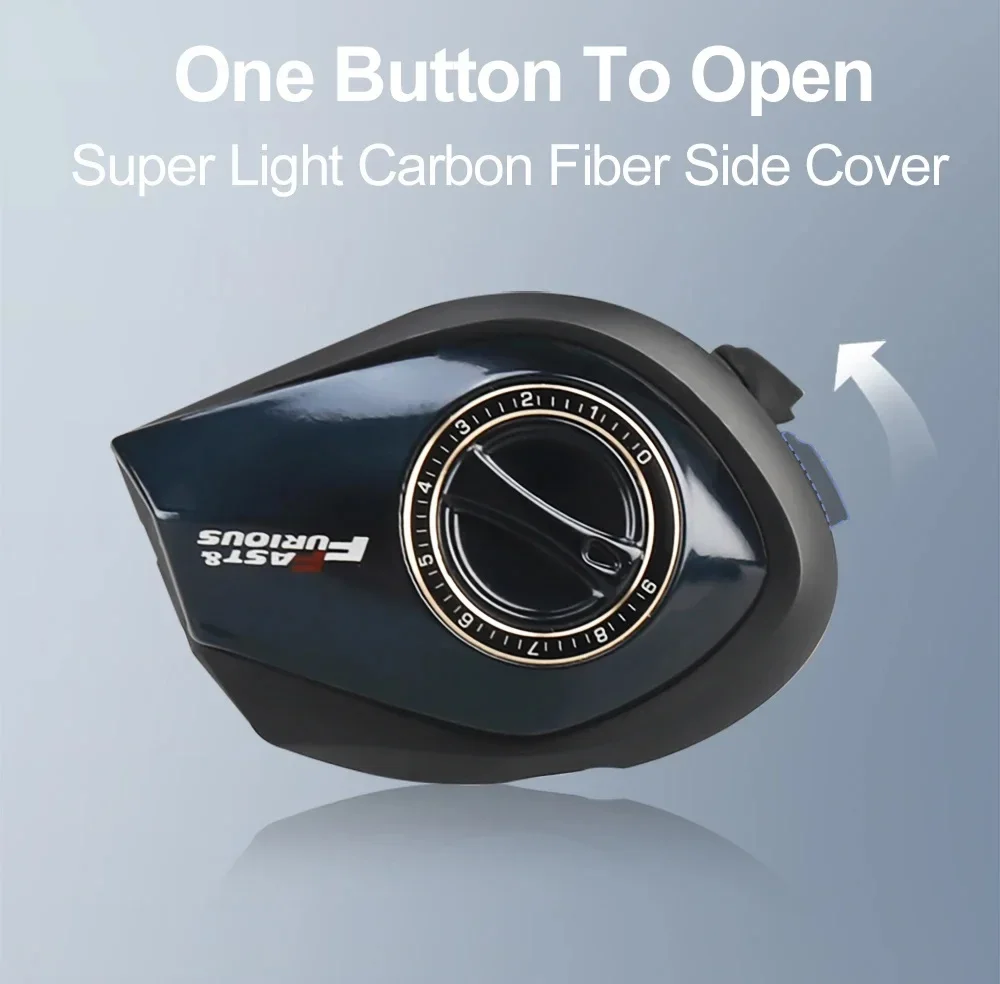 Катушка Vikinger BaitCasting 8 1:1 7 3:1 6 6:1 соотношение Pesca Антикоррозийная коррозионная