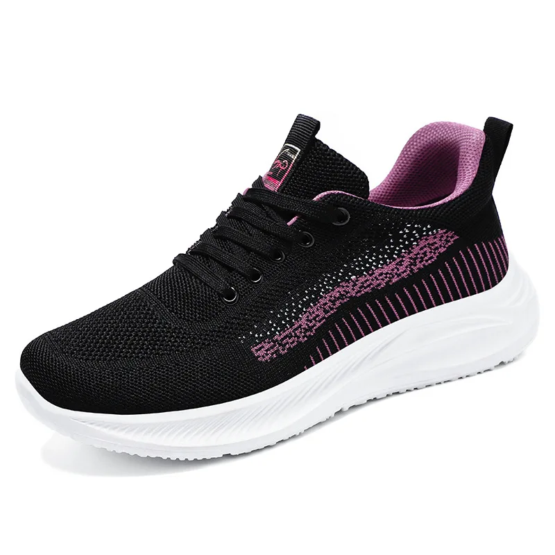 HKAZ-S2023New Sports Large Size Four Seasons Women's Shoes Trend Lightweight Running PVC Material Soft Sole Comfortable Discount