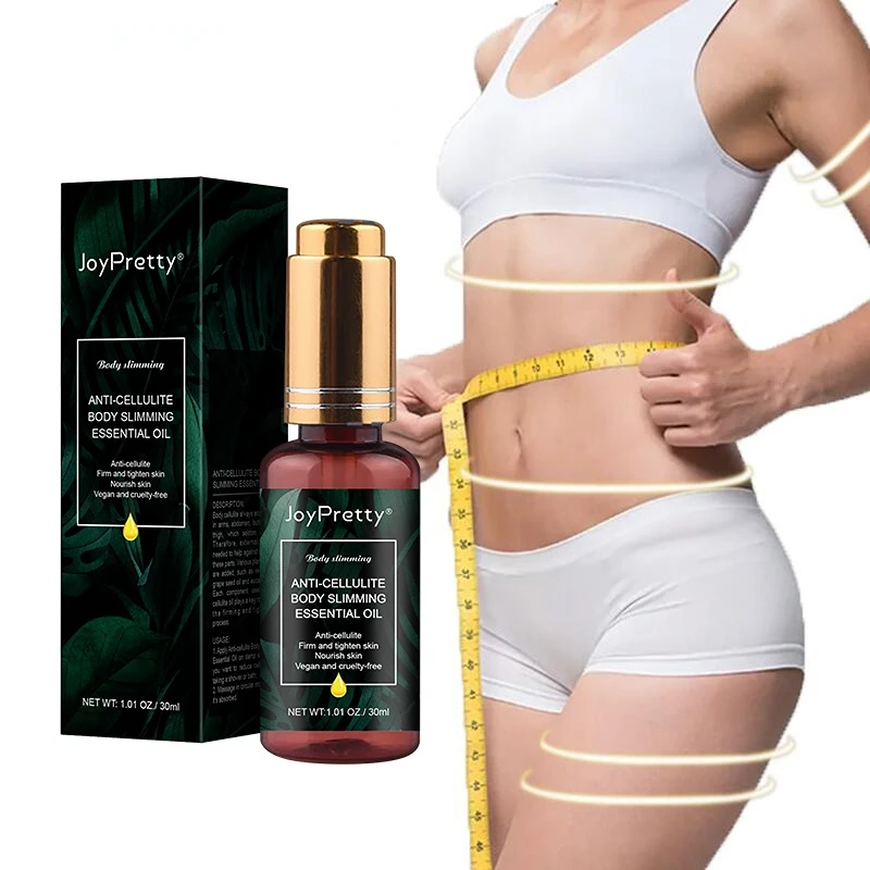

JoyPretty Slimming Body Oil Anti Cellulite Belly Losing Weight Fat Burning Massage Skin Firming Loss Slimming Body Care Massage