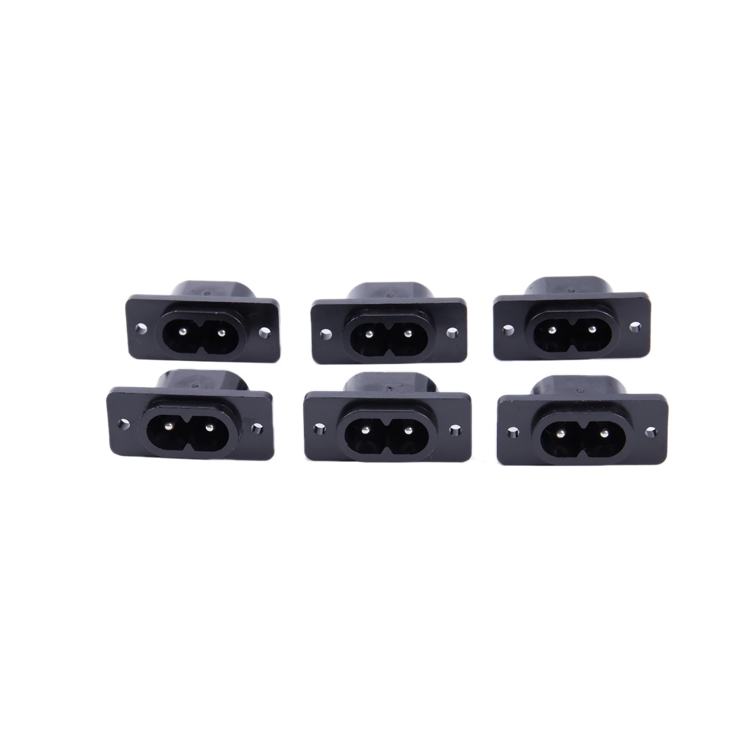 6 x 250 В переменного тока 2 5 А IEC320 C7 разъем для пайки питания
