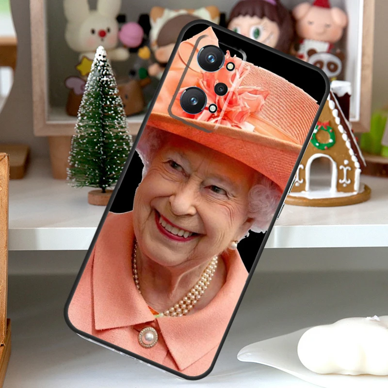 Чехол с изображением английской королевы Елизаветы II для Realme C11 C15 C21 C31 C35 C21Y C25Y C25s