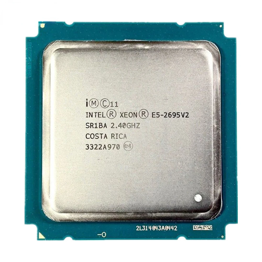 

Intel Xeon E5 2695 v2 2.40GHz 30MB 12-Core 115W LGA 2011 SR1BA E5 2695V2 Server Processor cpu