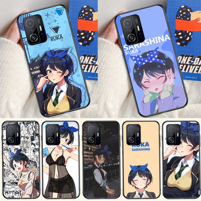 Чехол Ruka Sarashina Kanojo Okarishimasu для POCO F5 Pro F3 F4 X4 GT M5 X3 X5 Pro, задняя крышка для Xiaomi 13 Lite 12X11T 12T Pro