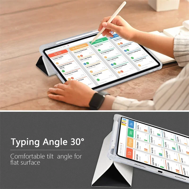 Painted strawberrie Tablet Case for Apple iPad Air 2024 Pro 11 inch 5/4 10.9 10th 7/8/9 10.2 3 10.5 mini 6 5 4