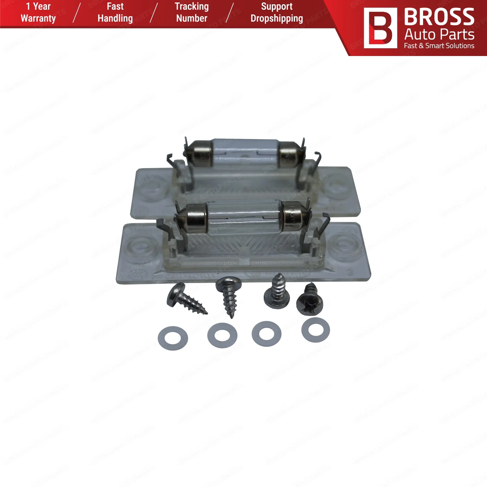 Bross BSP696 2 шт. задние номерные знаки 3B5943021E для Jetta Passat Sedan Caddy Transporter T5 Superb|Панели и