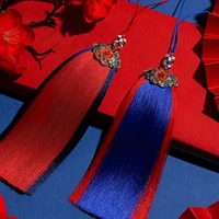 14cm tassel tassels hanfu clothes accessories pendant decoration tassel diy accessories musical instrument pendant car pendant