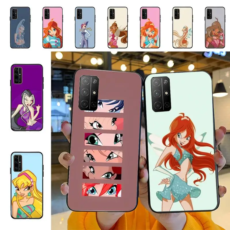 

Girl W-Winx Clubs Phone Case for Huawei Honor 10 i 8X C 5A 20 9 10 30 lite pro Voew 10 20 V30