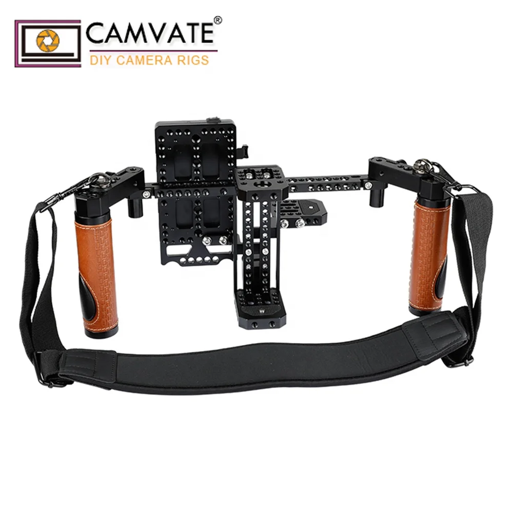 Клетка для монитора режиссера CAMVATE с ручками и шейным ремешком