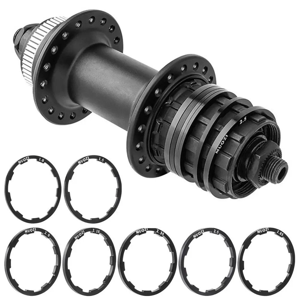 

Alloy Road Bike Black MTB Bike Parts Freehub Washer Bottom Bracket Spacers Bicycle Hub Washer Flywheel Cassette Gasket