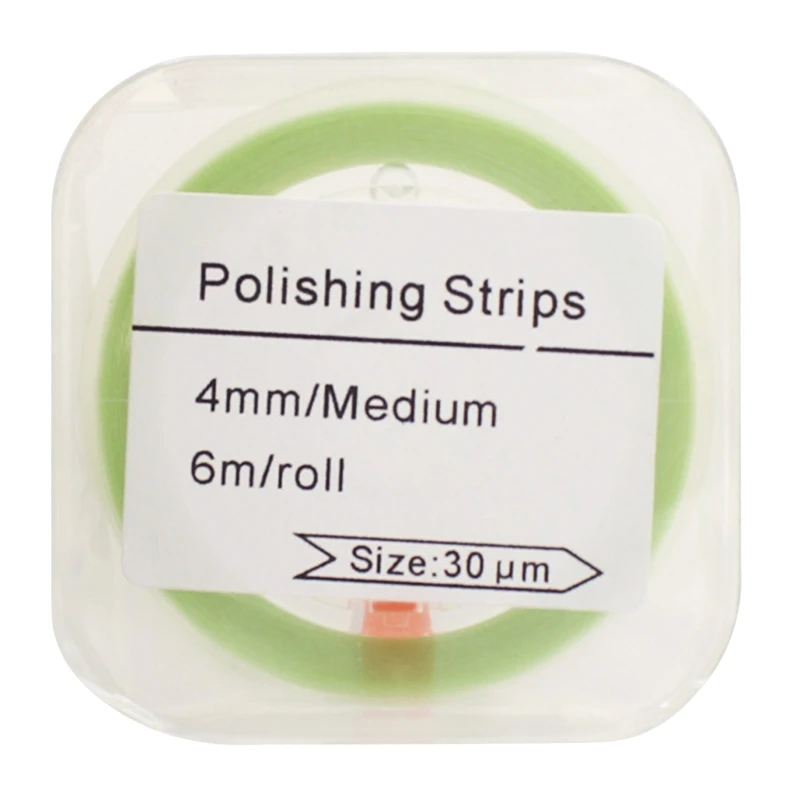 

Dental Polishing Strip Roll 4mm Resin Tooth Grinding Sanding Whitening Tool