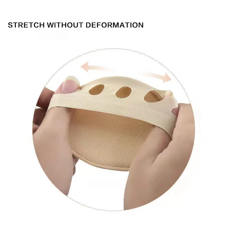 Five Toes Forefoot Pads for Women High Heels Half Insoles Calluses Corns Foot Pain Care Absorbs Shock Socks Toe Pad Inserts