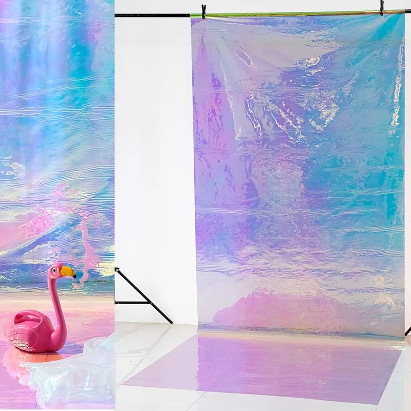 Прозрачный голубой бумажный фон для фото