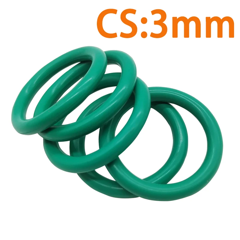 

O-Ring FKM Sealing ring Repair Skeleton Oil Seal Gasket Mechanical O Ring Seal washer WD 3mm OD 9mm-180mm