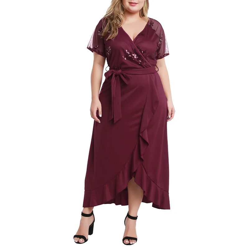 Рисунок 5 - Женское винтажное платье с коротким рукавом