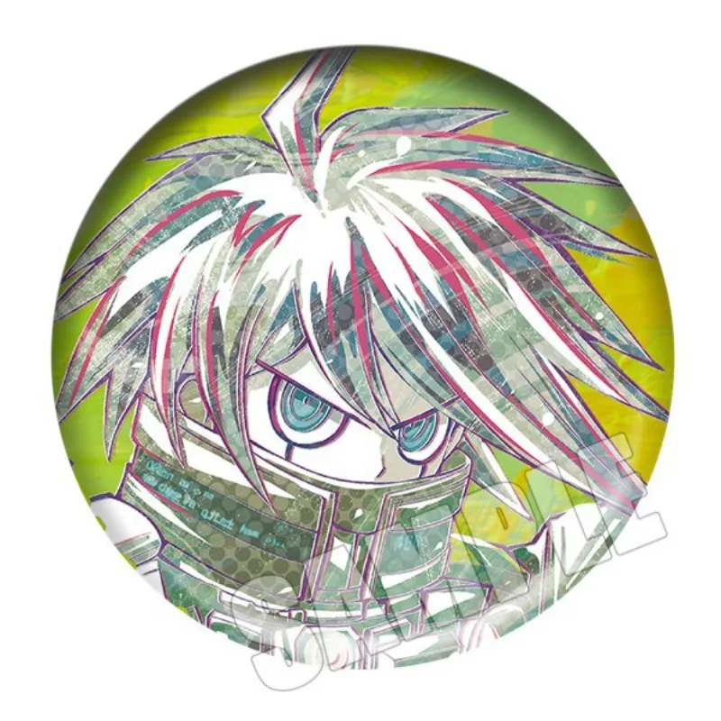 Фото Новая аниме-брошь Danganronpa V3 (58 мм) с Кокичи Омой, значок для косплея, аксессуары для аниме, подарки на день рождения №3