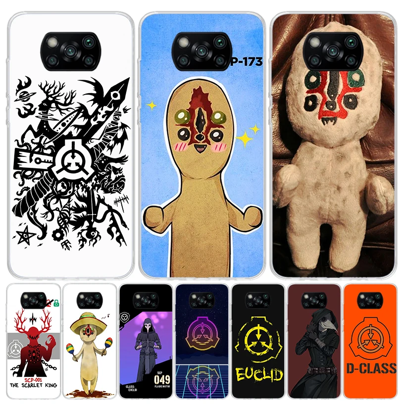 Чехол для телефона SCP Special Containment 173 Xiaomi Poco X6 X5 X4 X3 Nfc F6 F5 Pro F4 Gt F3 F2 F1 M5S M4 M3 Art Customized Coque C