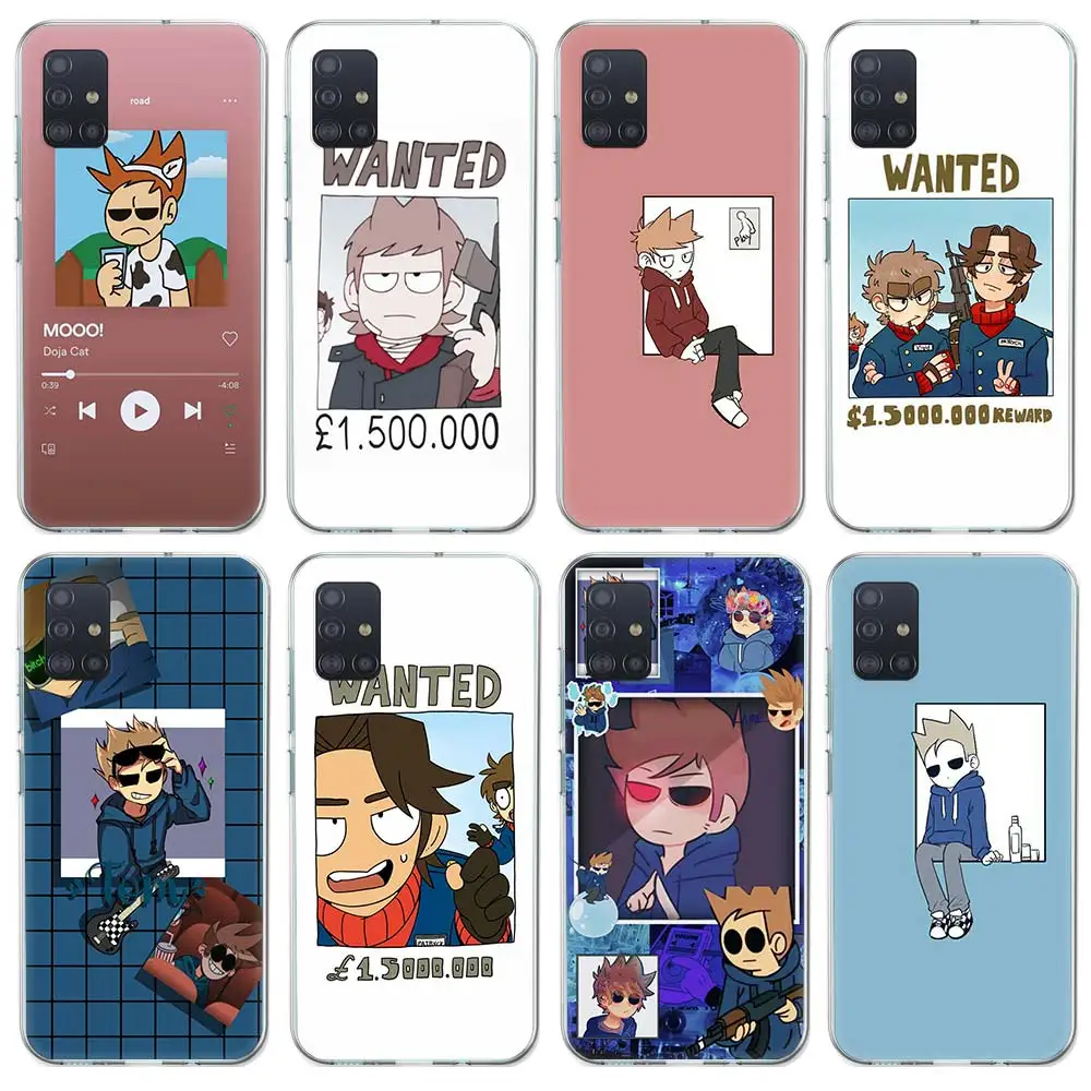 Чехол для Samsung Galaxy A51/A71/A42 мультяшный чехол с рисунком из мультфильма Eddsworld