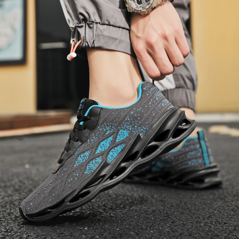 

New Men Walking Casual Shoes Spring Summer Breathable Outdoor Sport Training Light Sneakers for Men Big Size Athletic Trainers