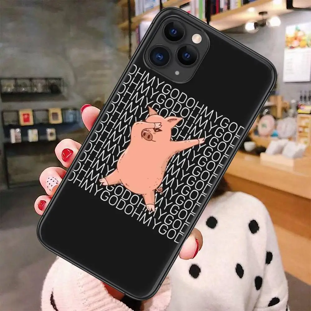 Black Back Best Price Shane Dawson Oh My God Pig For Xiaomi Redmi Go 6 7A 8 8A 9A 9C 9i 9T 10 Nfc Prime Power Pro 4G A2 AT Lite |