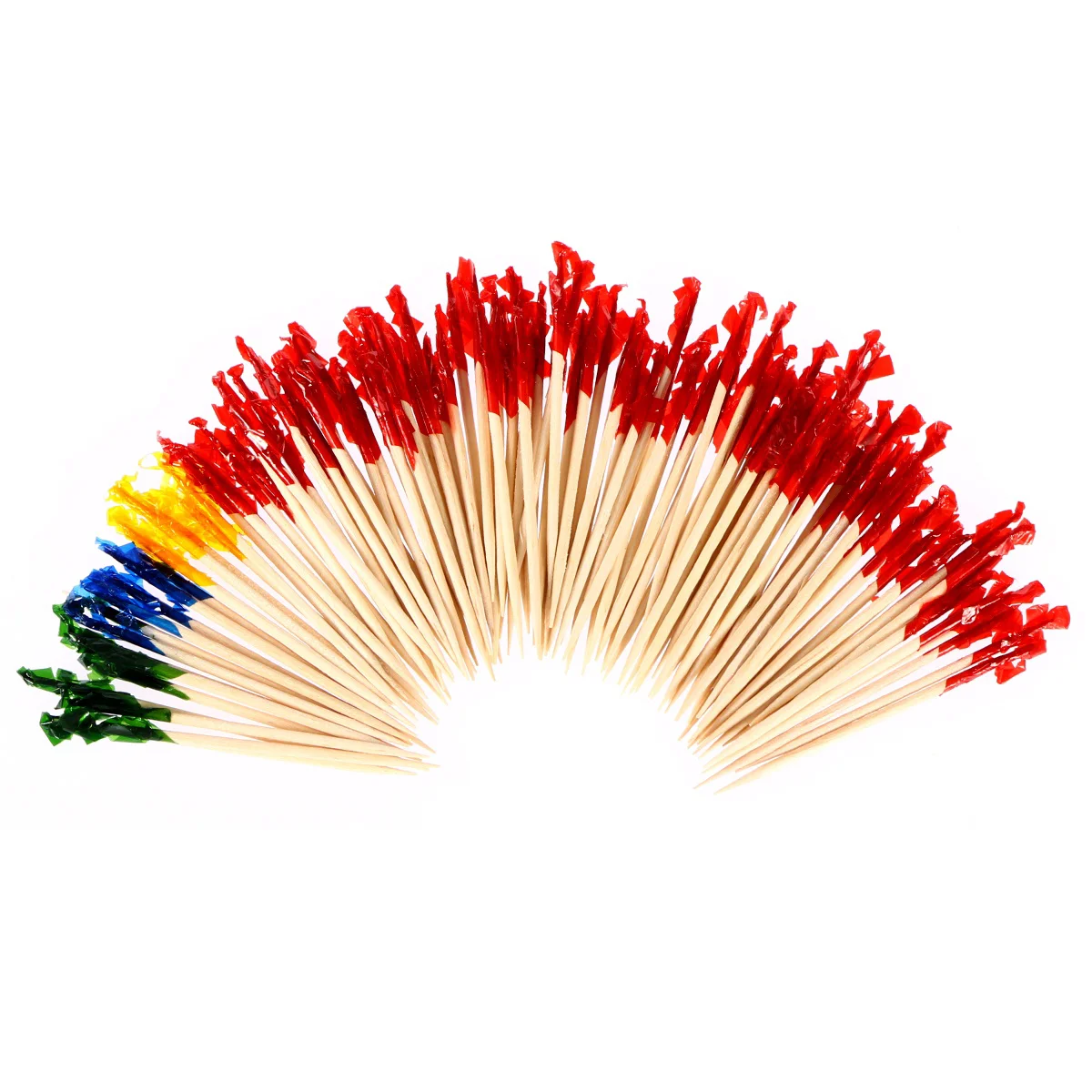 

100 Pcs Appetizer Picks Fruit Picks Party Supplies Cake Dessert Sticks Fruit Toothpicks Appetizer Sticks Flower Picks