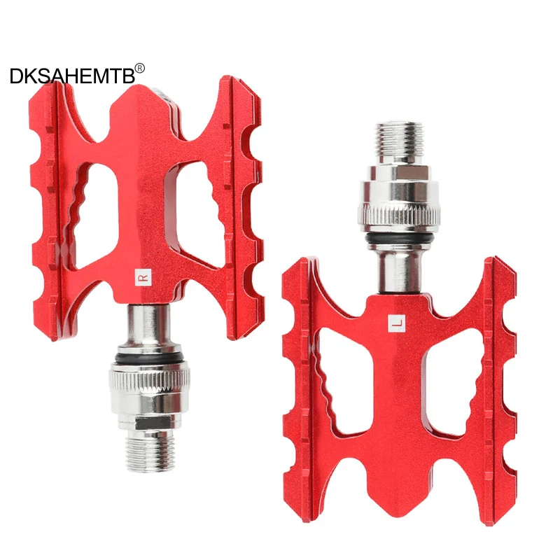

Mountain Bike Pedals Bicycle Flat Pedals Lightweight Aluminum Alloy Pedals for Road Mountain Bike MJ