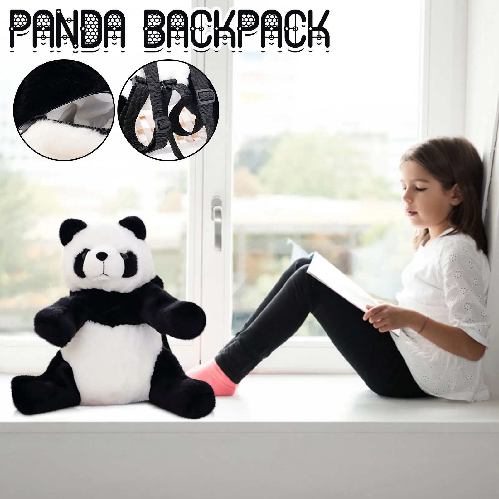 

birthday cute for backpack children gift children Plush backpack toy Plush toy Emotion Reversible Plush Applaud Toy