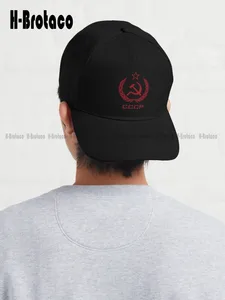 Russian Ussr Soviet Union Hammer And Sickle Cccp Communist Baseball Cap Beach Hats For Men   Hunting Camping Hiking Fishing Caps