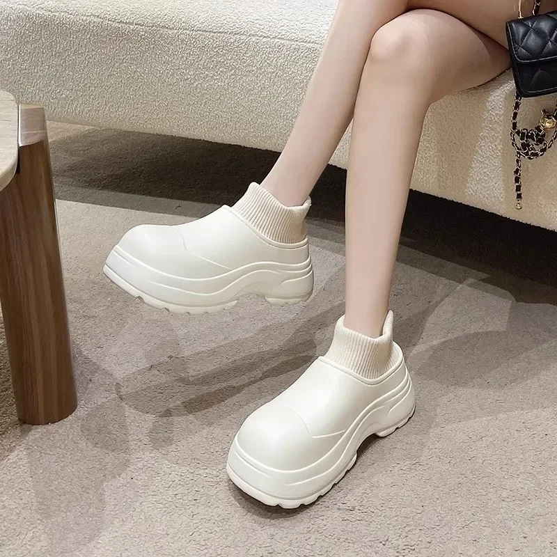 Тапочки женские домашние осенне-зимние Бархатные Теплые водонепроницаемые