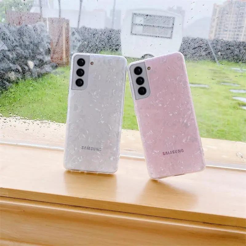 

Glitter Dream Shell Pattern Case For Samsung Galaxy S21 S22 Plus Ultra S22plus S 21 22 20 Fe S20 A52 A12 A51 A71 A 52 Back Cover