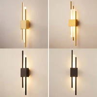 modern bedroom bedside study led wall lamp staircase walkway living room background acrylic lampshade wall lights light fixture